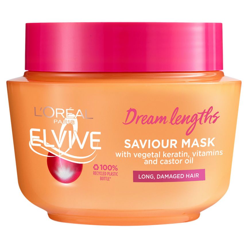 L'Oreal Elvive Dream Lengths Long Hair Mask Hair Treatments ASDA   