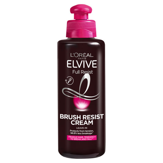 L'Oreal Elvive Full Resist Fragile Hair Brush Resist Cream 200ml Hair Treatments ASDA   