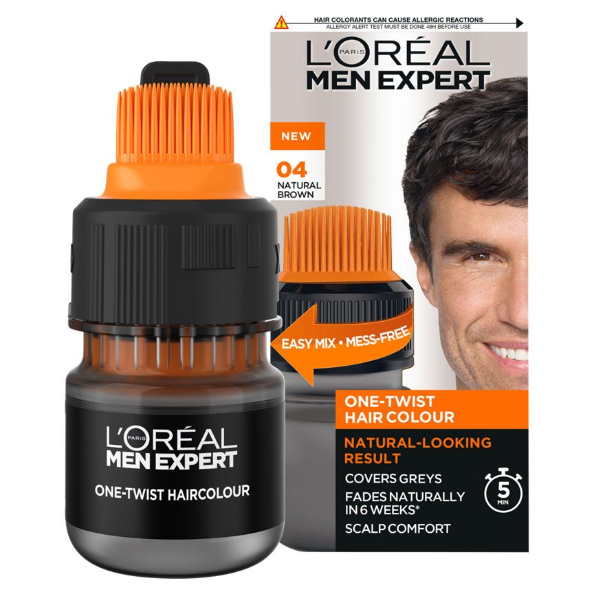 L'Oreal Men Expert One Twist Hair Colour Shade 4 Natural Brown