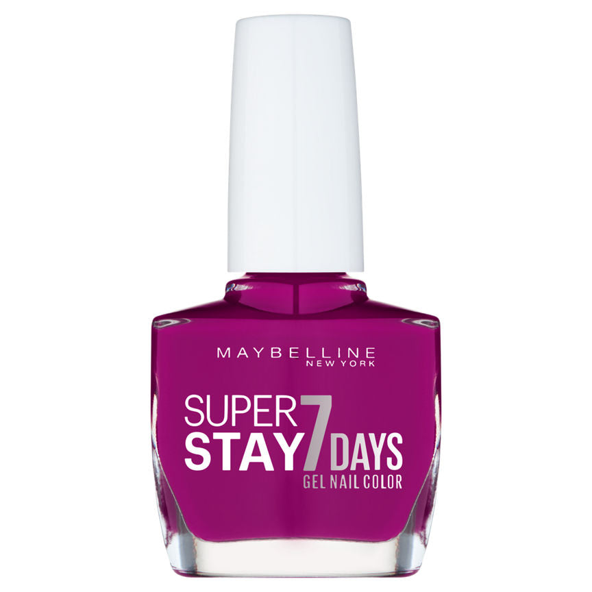 N.Y.C Forever Strong Super Stay 7 Days Gel Nail Color 230 Berry Stain Make Up & Beauty Accessories ASDA   