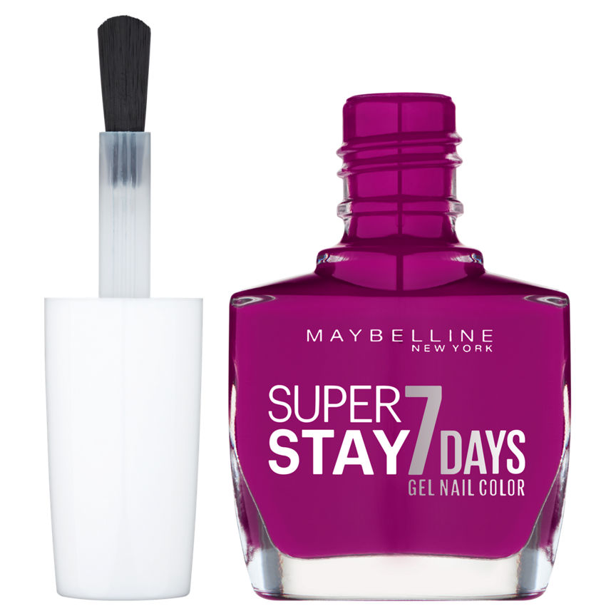 N.Y.C Forever Strong Super Stay 7 Days Gel Nail Color 230 Berry Stain Make Up & Beauty Accessories ASDA   