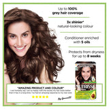 Garnier Nutrisse 4 1/2 Medium Dark Brown Permanent Hair Dye Hair Colourants & Dyes ASDA   