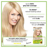 Garnier Nutrisse 10.1 Ice Blonde Permanent Hair Dye Hair Colourants & Dyes ASDA   