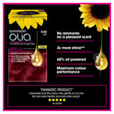 Garnier Olia 6.66 Vivid Garnet Red Permanent Hair Dye GOODS ASDA   