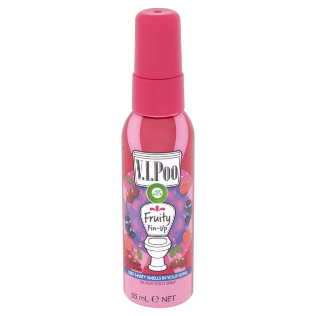 Airwick ViPoo Fruity Pin Up Toilet Spray Miscellaneous M&S   