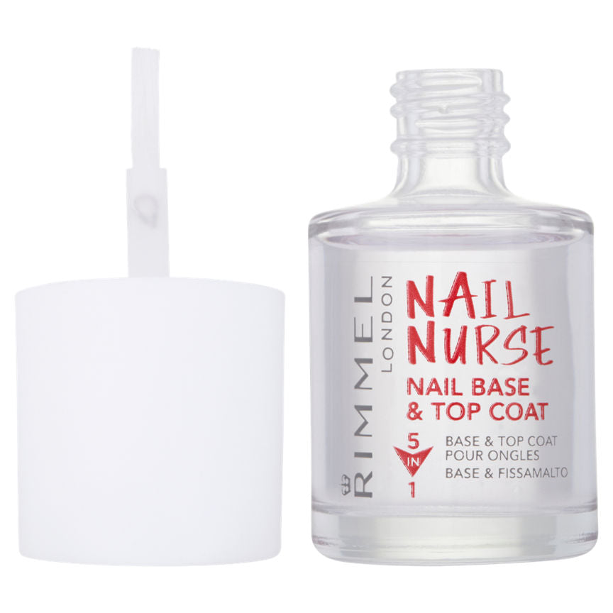 Rimmel London Nail Nurse 5 In 1 Nail Base & Top Coat