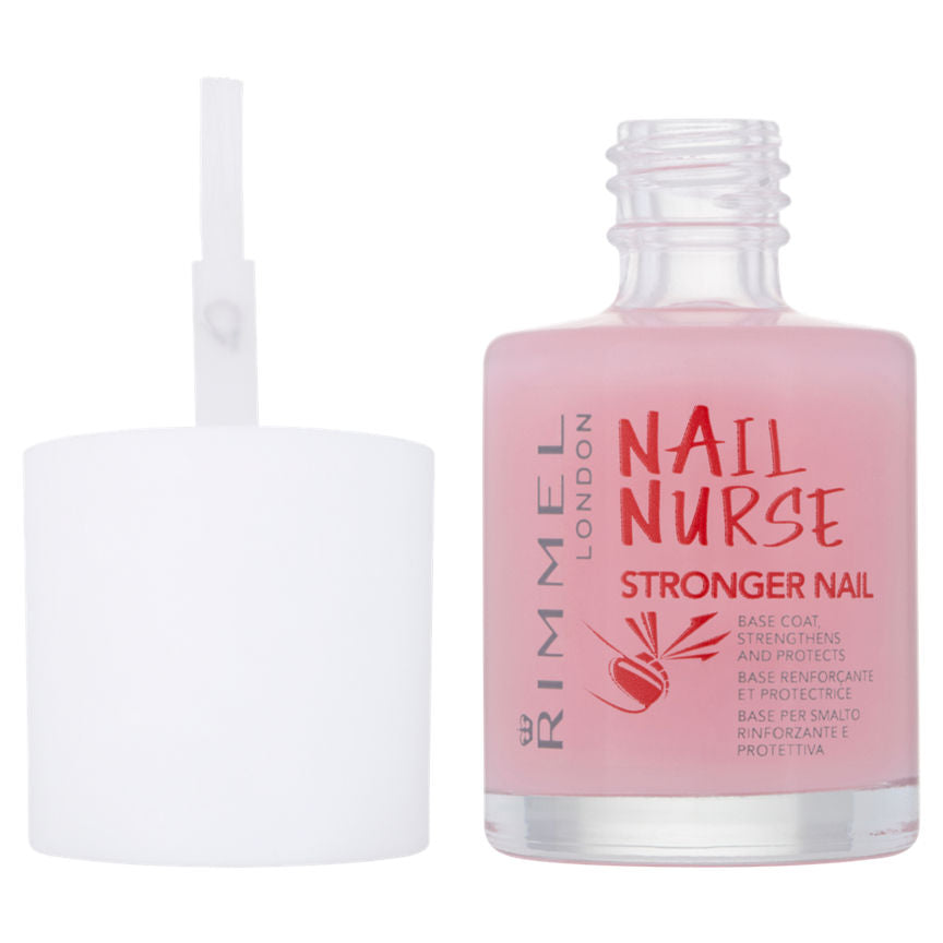 Rimmel London Nail Nurse Stronger Nail Base Coat Make Up & Beauty Accessories ASDA   