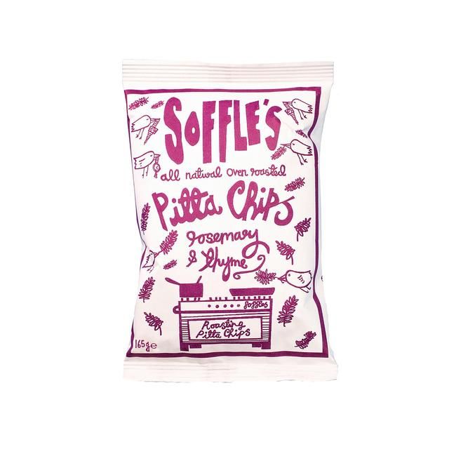 Soffles Pitta Chips Rosemary & Thyme Share Bag