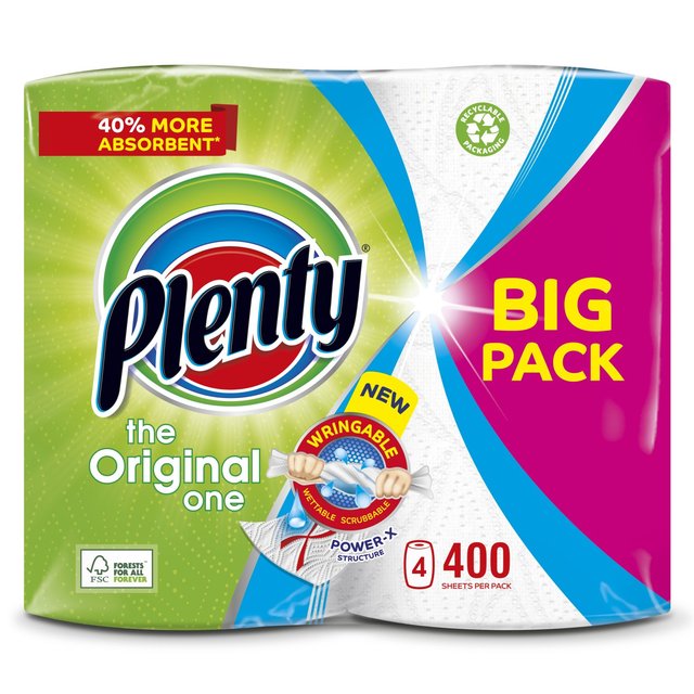 Plenty White Kitchen Roll