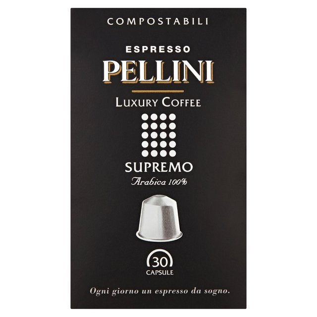 Pellini Luxury Supremo Compostable Nespresso Compatible Coffee Capsules