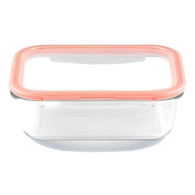 Lock & Lock Glass Rectangular Container 1L Tableware & Kitchen Accessories M&S Default Title  