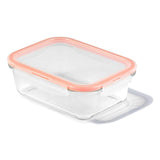 Lock & Lock Glass Rectangular Container 1L Tableware & Kitchen Accessories M&S   