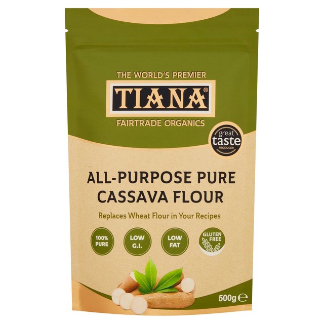 Tiana Fairtrade Organics All Purpose Cassava Gluten Free Flour