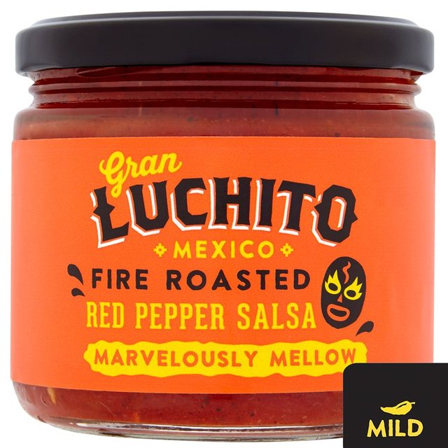 Gran Luchito Mild Red Pepper Salsa FOOD CUPBOARD M&S   