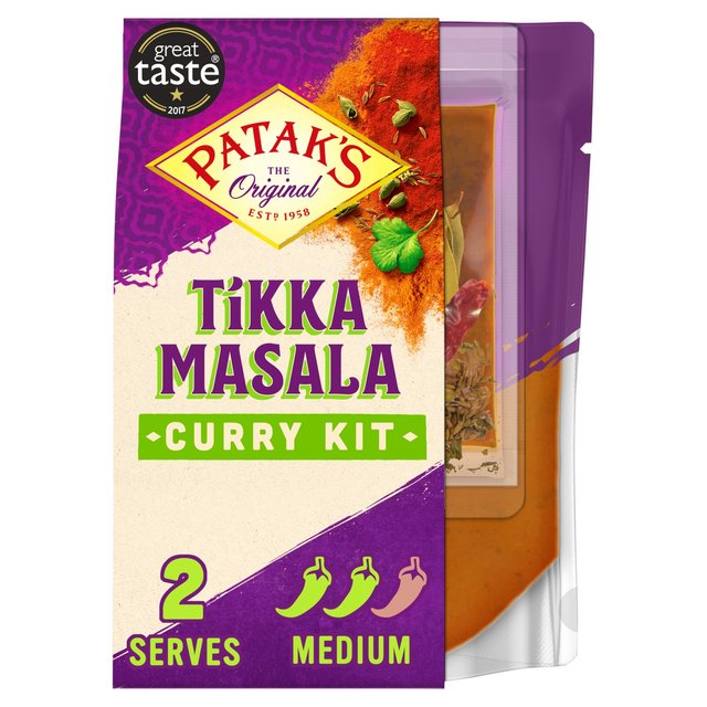 Patak's Tikka Masala Curry Meal Kit 313g Cooking Sauces & Meal Kits M&S   