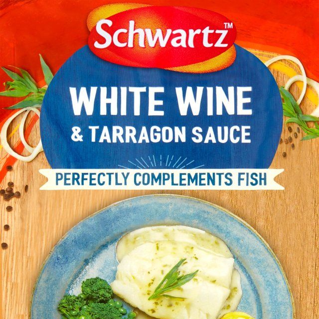 Schwartz White Wine & Tarragon Sauce for Fish Table sauces, dressings & condiments M&S   