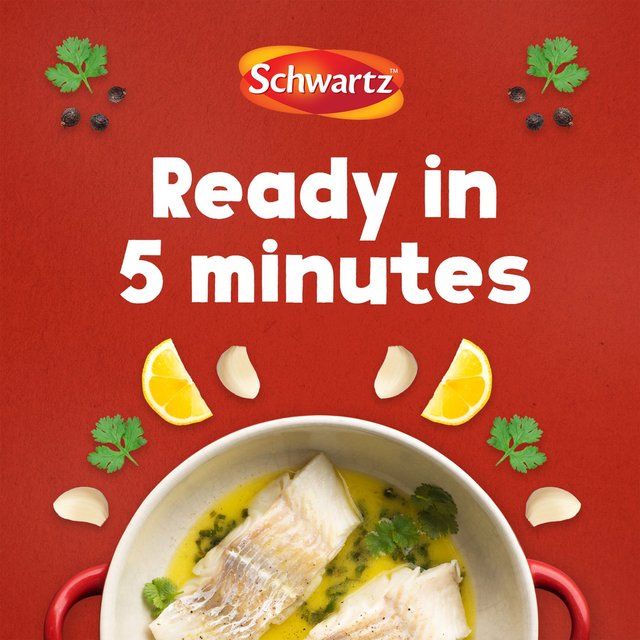 Schwartz Creamy Lemon & Parsley Sauce for Fish Table sauces, dressings & condiments M&S   