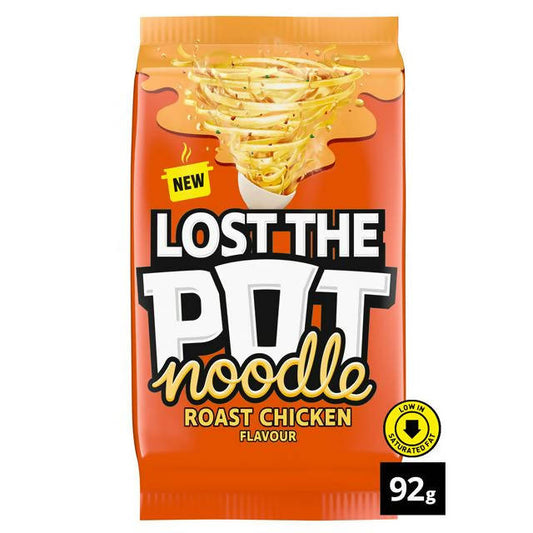 Pot Noodle Roast Chicken Lost The Pot 92g Instant snack & meals Sainsburys   