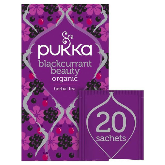 Pukka Blackcurrant Beauty Tea Bags Tea M&S Title  