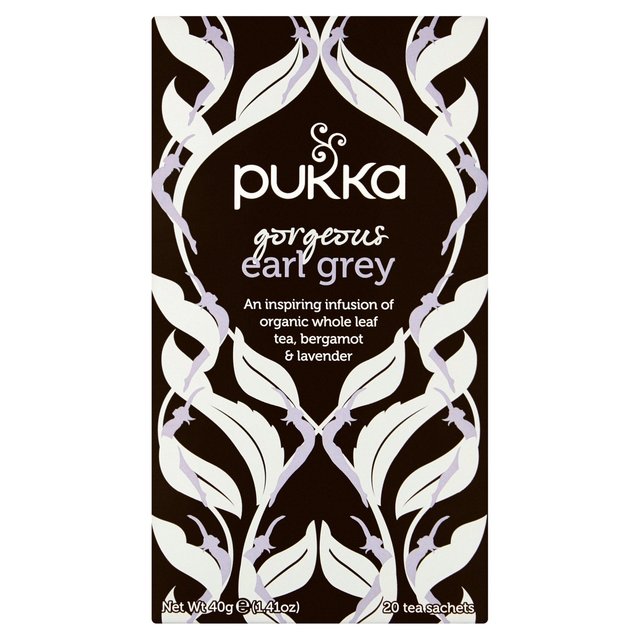 Pukka Herbs Gorgeous Earl Grey Tea Bags Food Cupboard M&S   