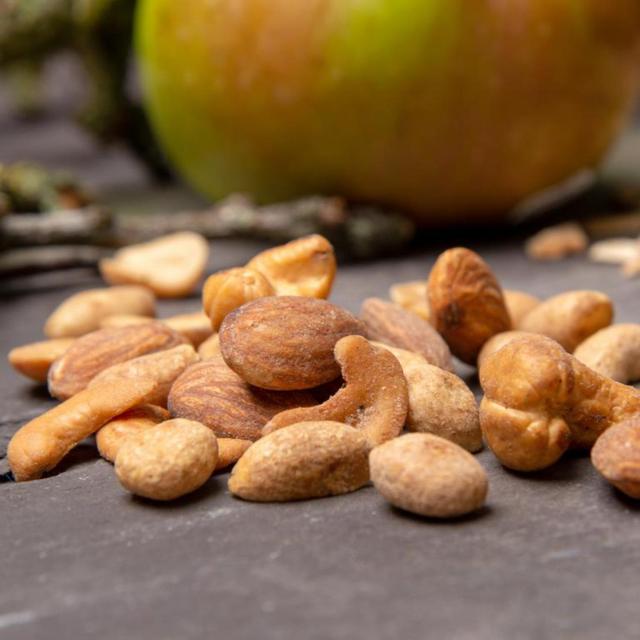 Mr Filbert's Somerset Applewood Smoked Peanuts, Almonds and Cashews Crisps, Nuts & Snacking Fruit M&S   