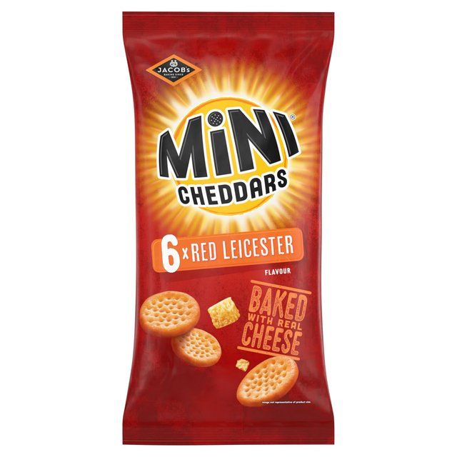 Jacob's Mini Cheddars Red Leicester FOOD CUPBOARD M&S Default Title  