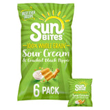 SunBites Sour Cream & Pepper Multigrain Snacks Crisps, Nuts & Snacking Fruit M&S Default Title  