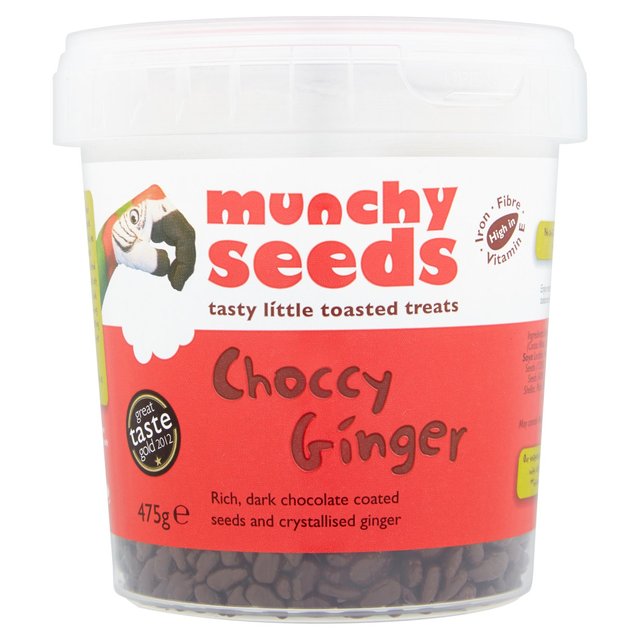 Munchy Seeds Choccy Ginger Tub Crisps, Nuts & Snacking Fruit M&S Default Title  