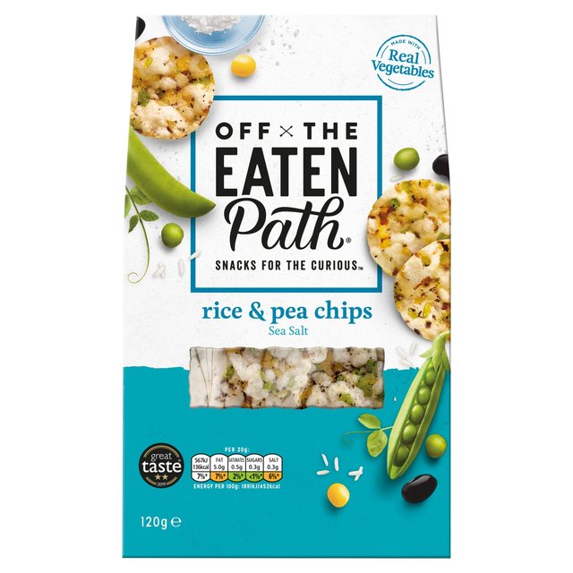 Off The Eaten Path Sea Salt Rice & Pea Chips