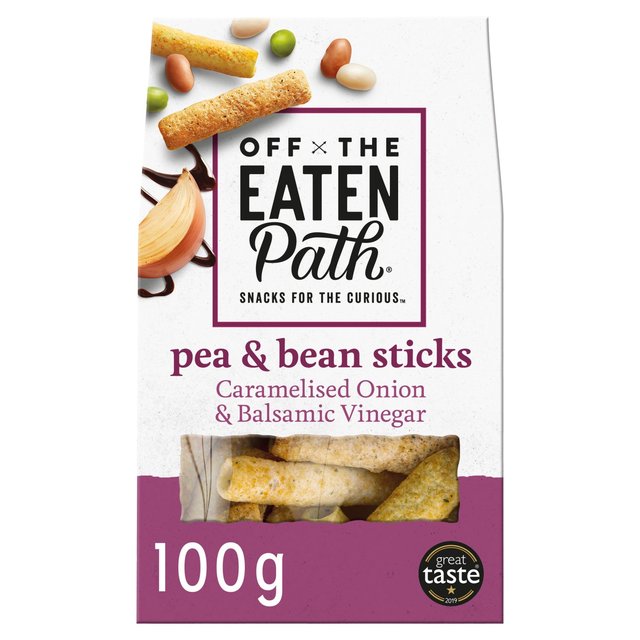 Off The Eaten Path Balsamic Vinegar Bean Sticks Crisps, Nuts & Snacking Fruit M&S   