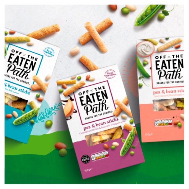 Off The Eaten Path Balsamic Vinegar Bean Sticks Crisps, Nuts & Snacking Fruit M&S   