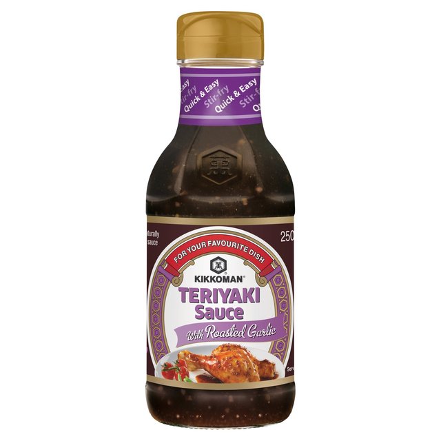 Kikkoman Teriyaki Roasted Garlic Sauce Food Cupboard M&S   