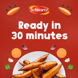 Schwartz Authentic US Sweet Potato Wedges Cooking Ingredients & Oils M&S   