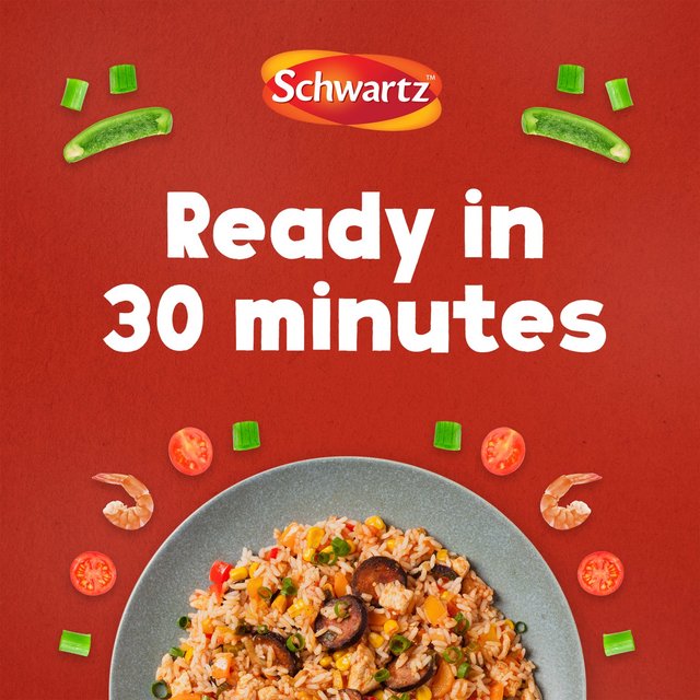 Schwartz Authentic US Chicken Jambalaya Cooking Ingredients & Oils M&S   