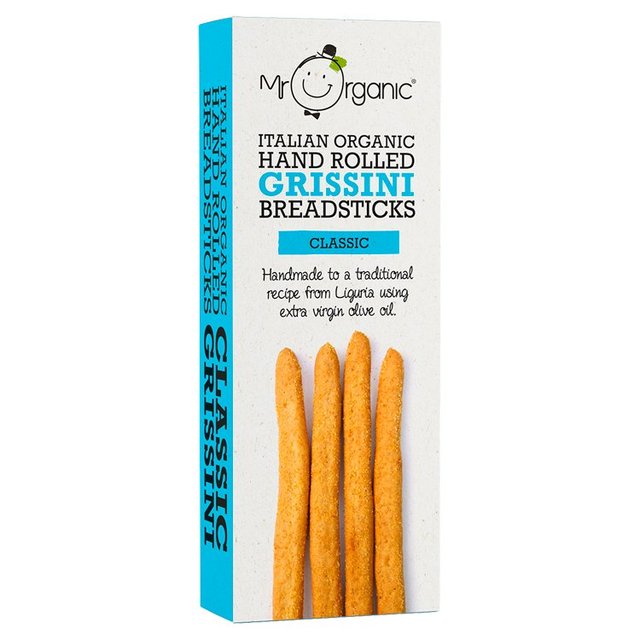 Mr Organic Classic Grissini Breadsticks Food Cupboard M&S Default Title  