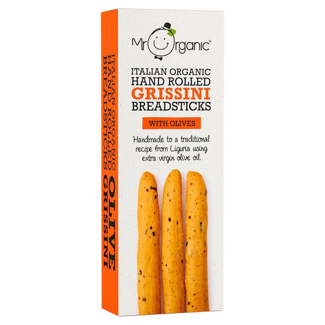 Mr Organic Olive Grissini Breadsticks