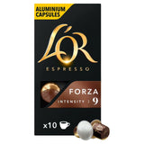 L'OR Espresso Forza Intensity 9 Coffee Capsules Tea M&S Default Title  