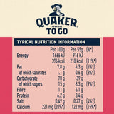 Quaker Porridge To Go Mixed Berries Breakfast Bars 55g x Crisps, Nuts & Snacking Fruit M&S   