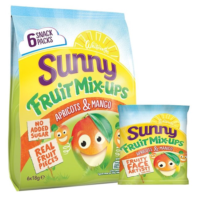 Sunny Apricot & Mango Kids Snack Crisps, Nuts & Snacking Fruit M&S Default Title  