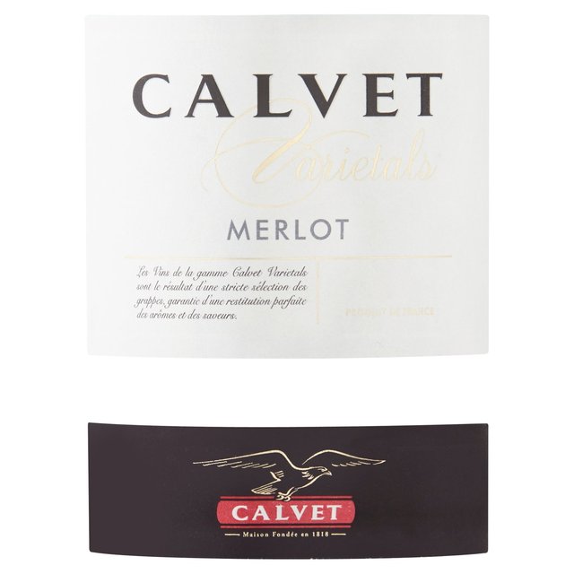 Calvet Varietals Merlot Wine & Champagne M&S   