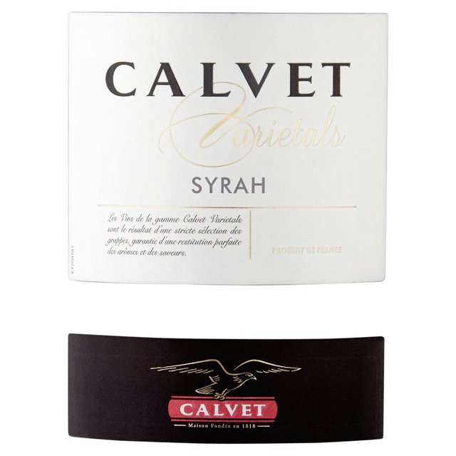 Calvet Varietals Syrah Wine & Champagne M&S   