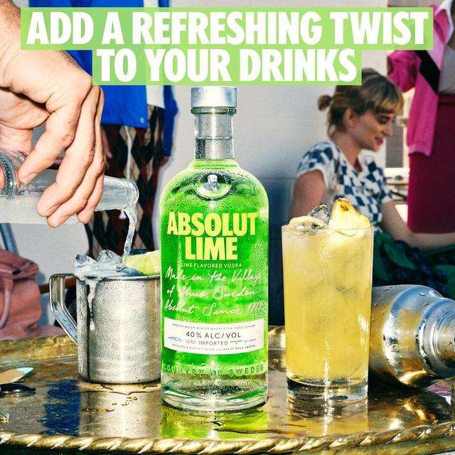 Absolut Lime Flavoured Swedish Vodka