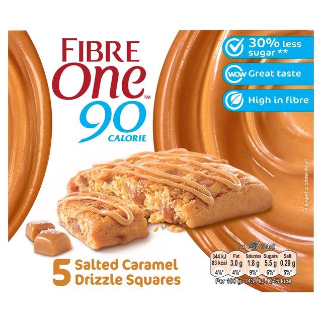 Fibre One 90 Calorie Salted Caramel Bars