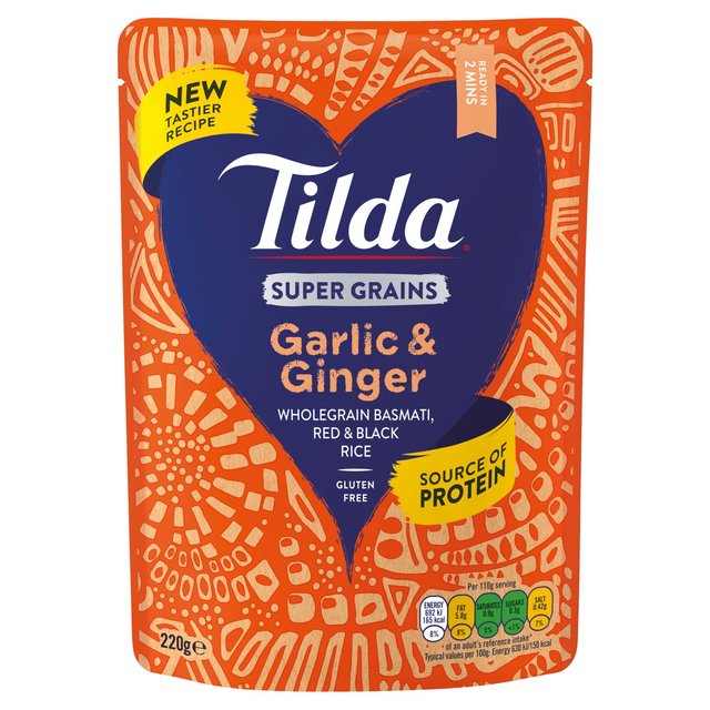 Tilda Super Grains Garlic & Ginger Rice