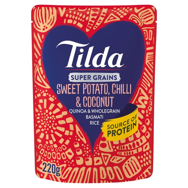 Tilda Super Grains Sweet Potato, Chilli & Coconut Rice