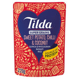 Tilda Super Grains Sweet Potato, Chilli & Coconut Rice Food Cupboard M&S Default Title  