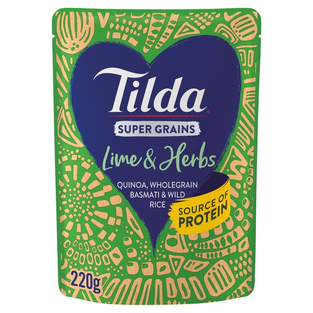 Tilda Super Grains Lime & Herb Rice