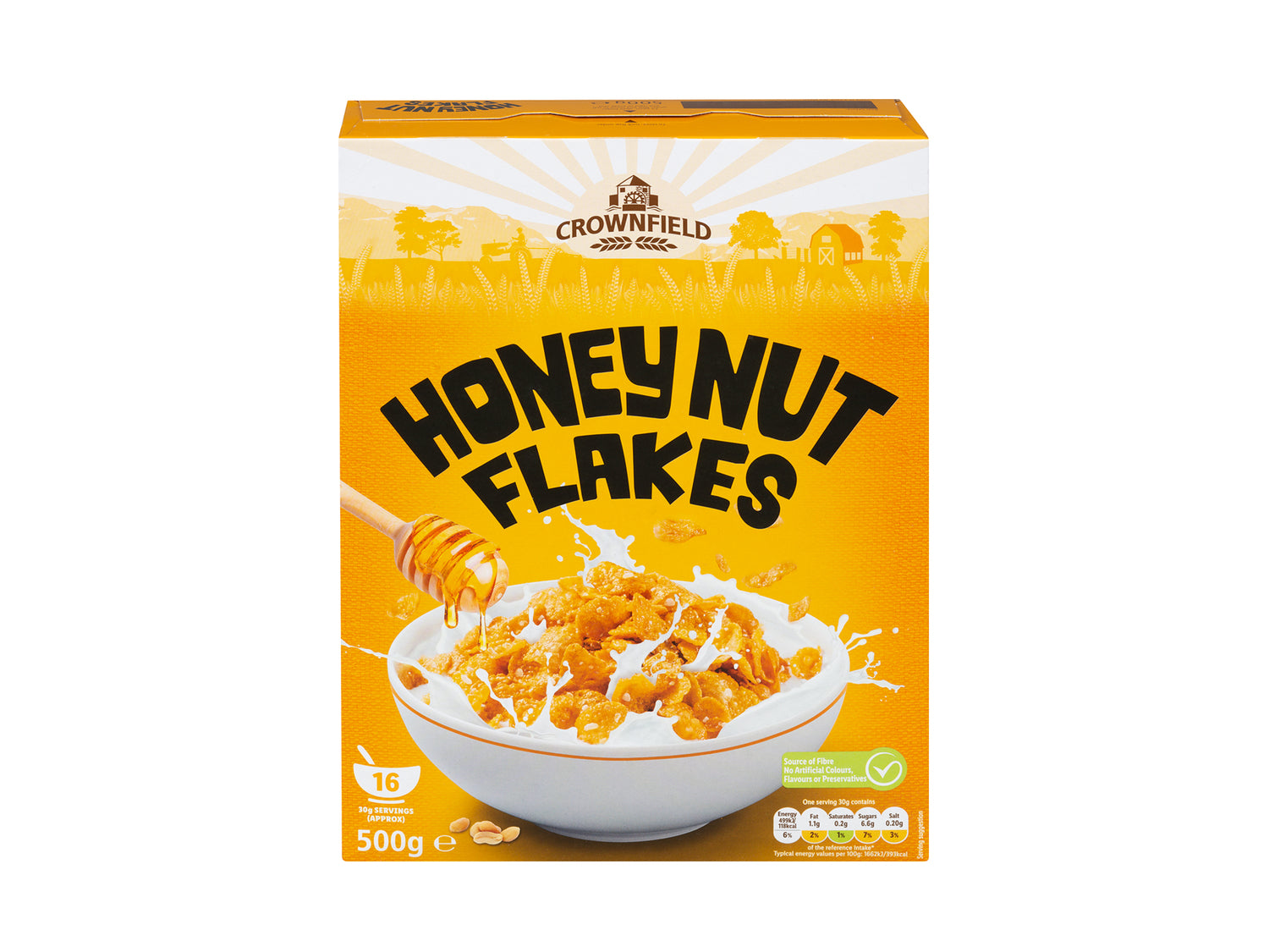 Crownfield Honey Nut Flakes - McGrocer