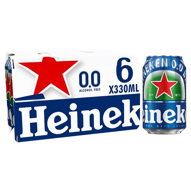 Heineken 0.0 Alcohol Free Beer Cans GOODS ASDA   