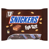 Snickers Caramel, Nougat, Peanuts & Milk Chocolate Bars Funsize Multipack Food Cupboard M&S   